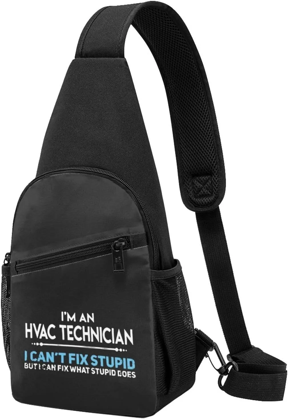 Fashion One-Shoulder Bag HVAC Technician Anti-Theft Crossbody Shoulder Chest Bag