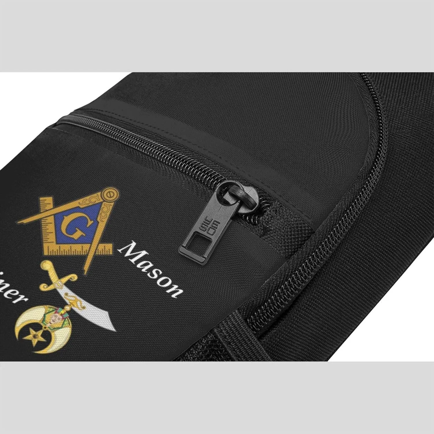 Fashion One-Shoulder Bag Masonic Shriner Split Anti-Theft Crossbody Shoulder Chest Bag