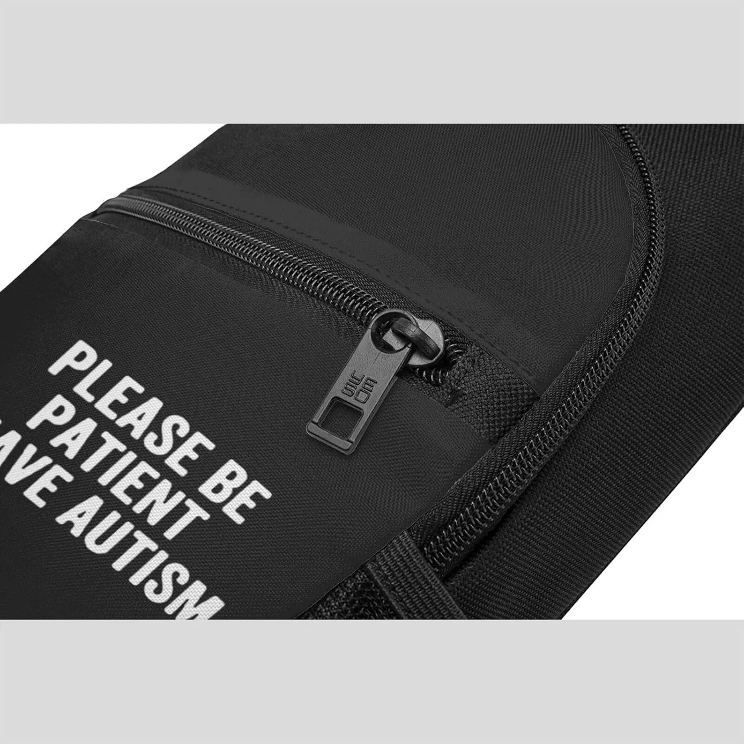 Fashion One-Shoulder Bag Please Be Patient I Have Autism Anti-Theft Crossbody Shoulder Chest Bag
