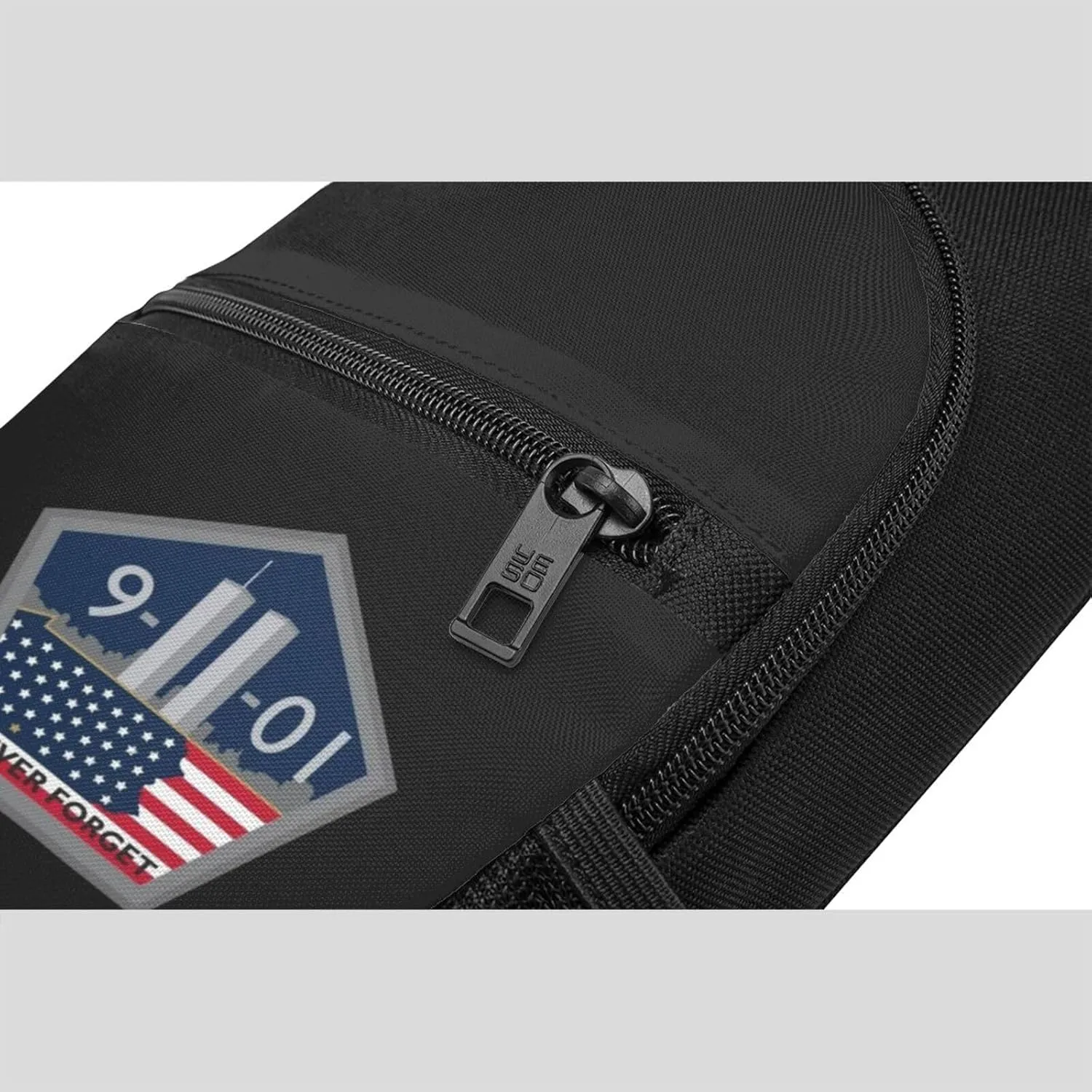 Fashion One-Shoulder Bag Remember 911 Never Forget Anti-Theft Crossbody Shoulder Chest Bag