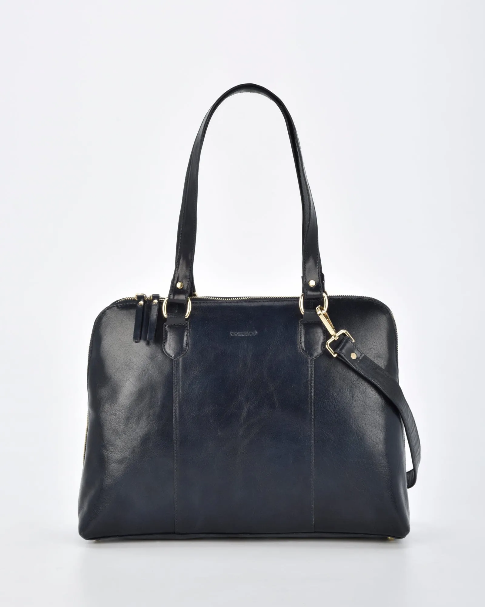 Fawkner Structured Leather Business Bag