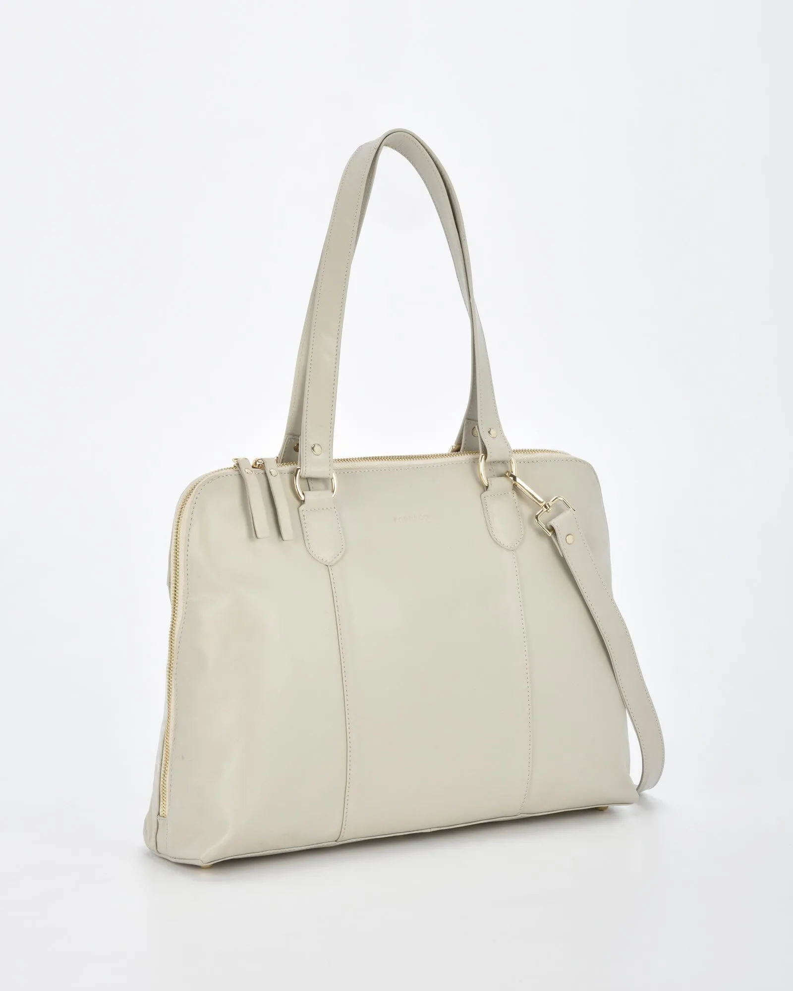 Fawkner Structured Leather Business Bag