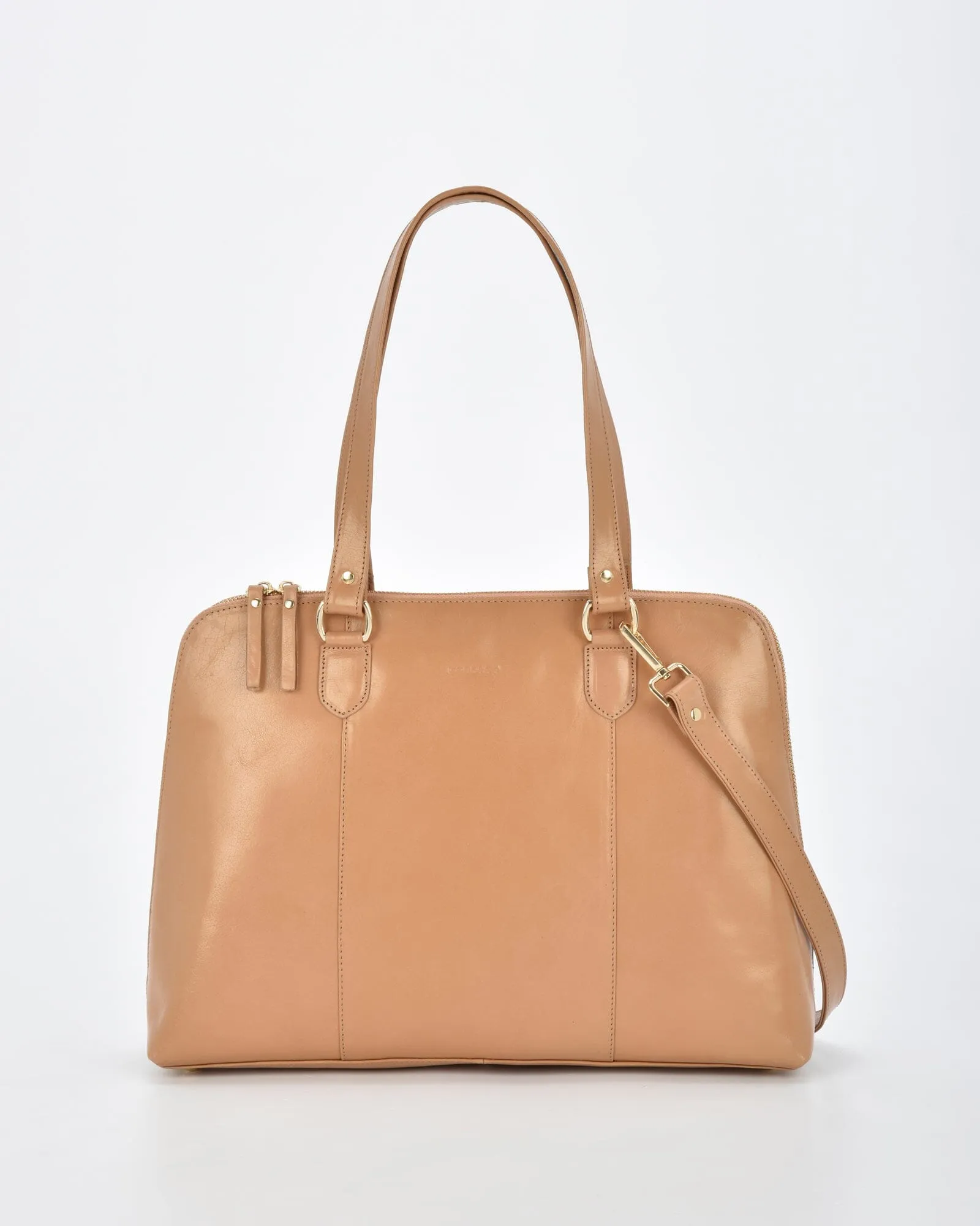 Fawkner Structured Leather Business Bag
