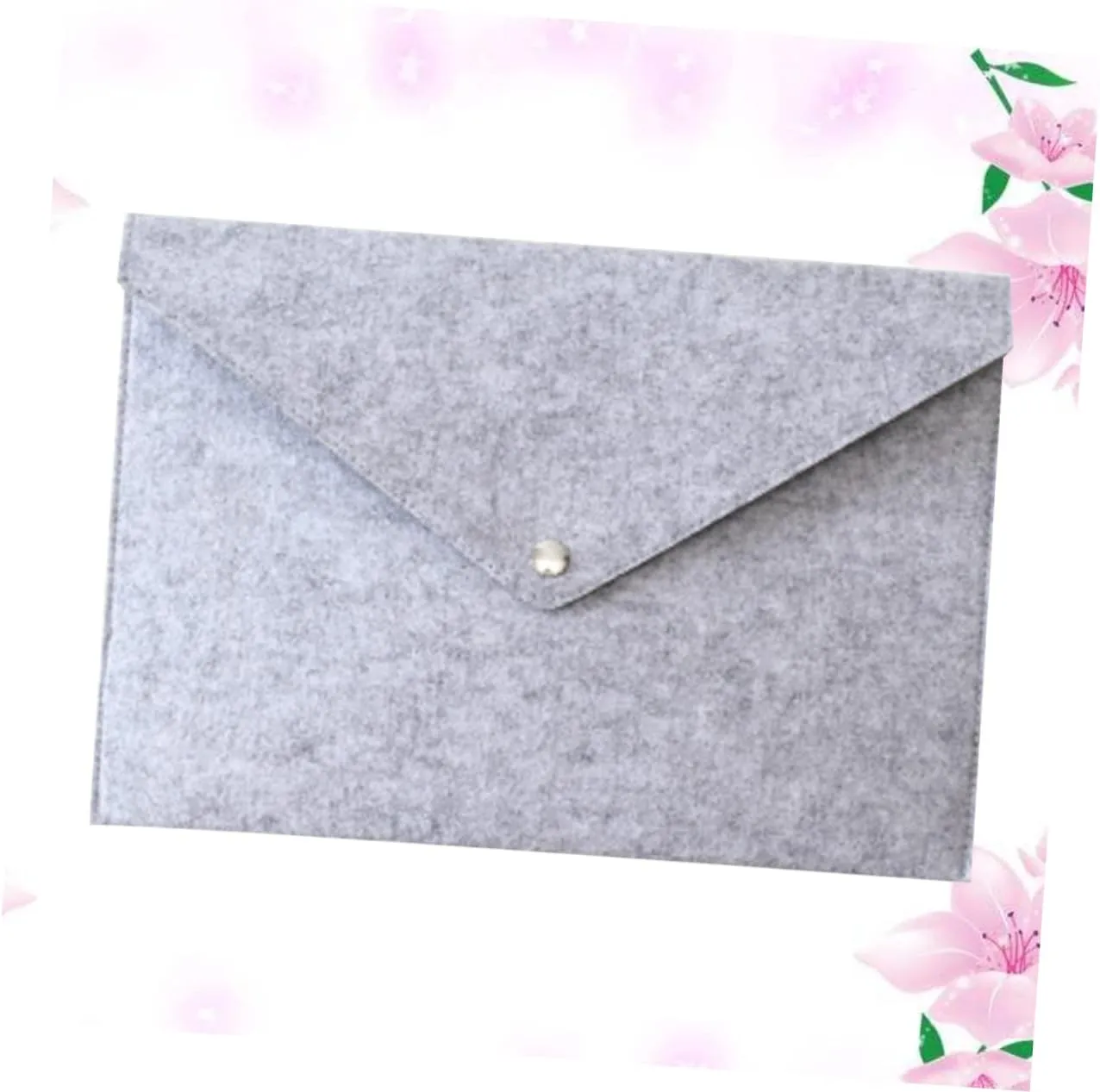 Felt Document Bag Pouch Document Mailer Bags A4 Folders Paper Organizer Briefcase Envelope Handbag Wool Felt