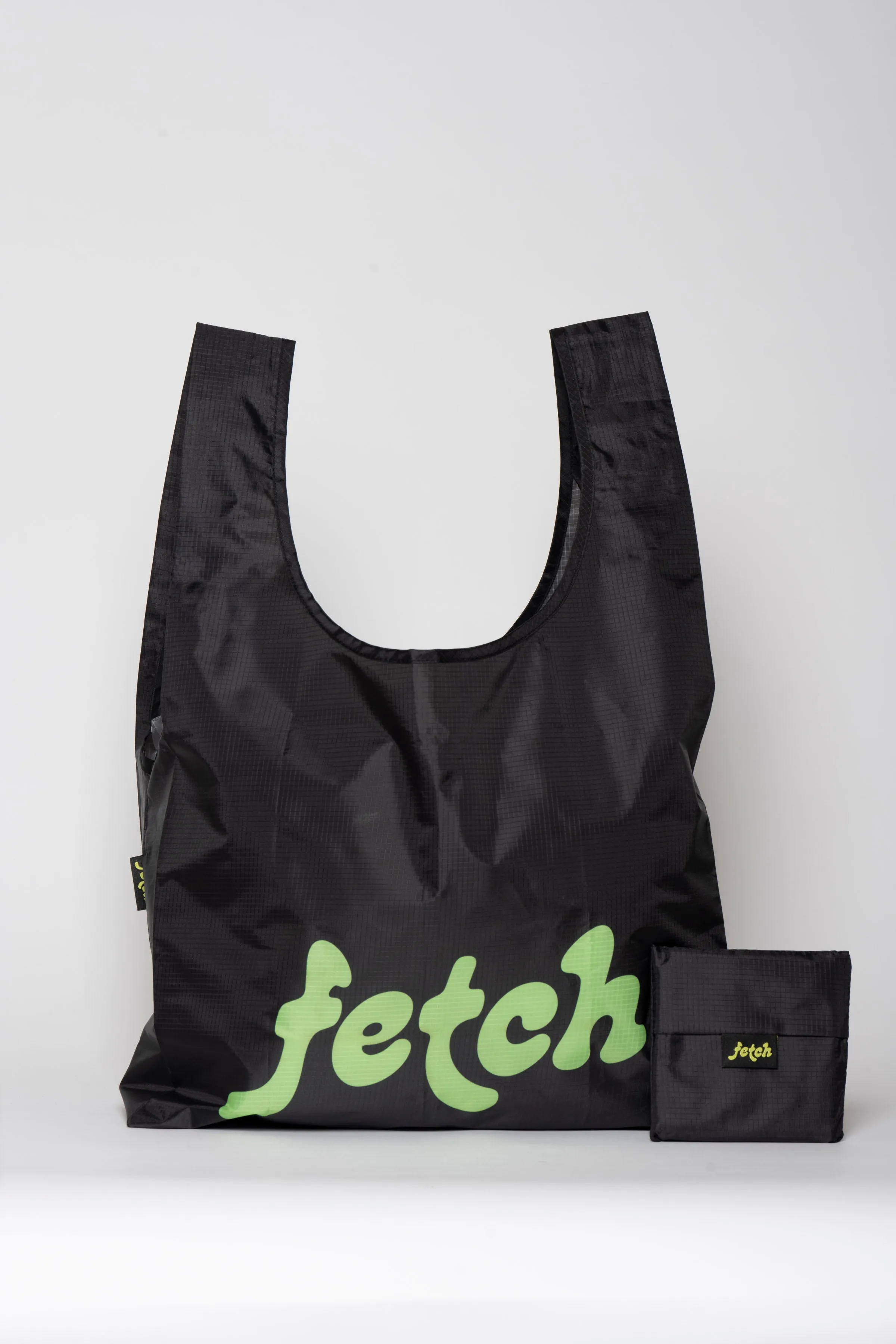FETCH LOGO BLACK- Reusable Bag