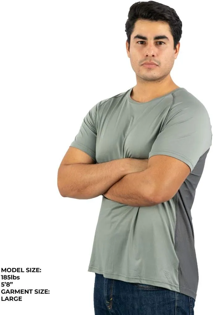 Fieldsheer Men's Mobile Cooling Shirt Short Sleeve Crew