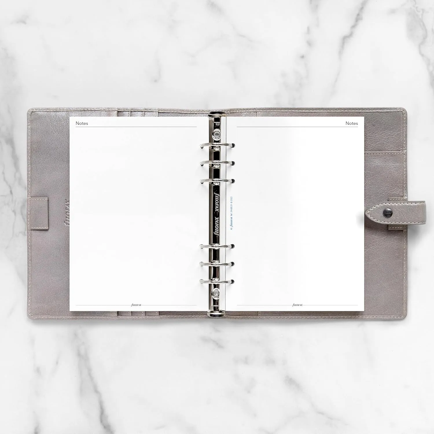 Filofax Calendar Diary Refill, A5 Size, One Day on One Page with Appointments, Business Diary, White Paper, English, 2025 (C68519-25)