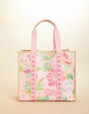 Flamingo Pineapple Tote