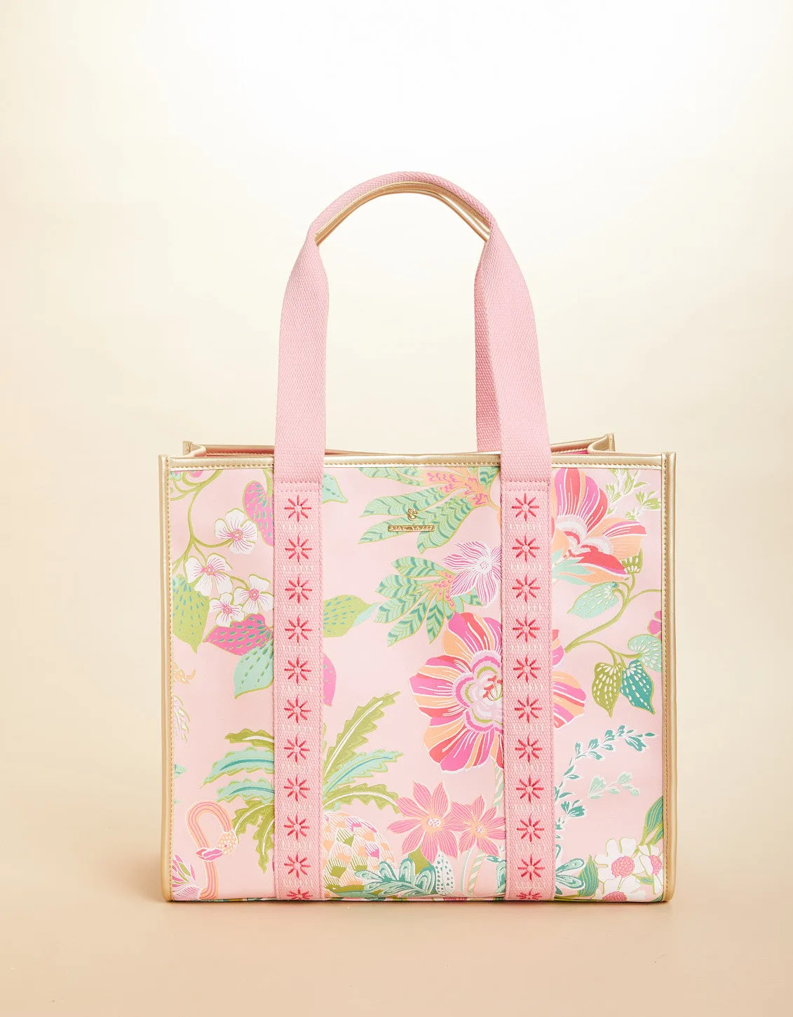 Flamingo Pineapple Tote