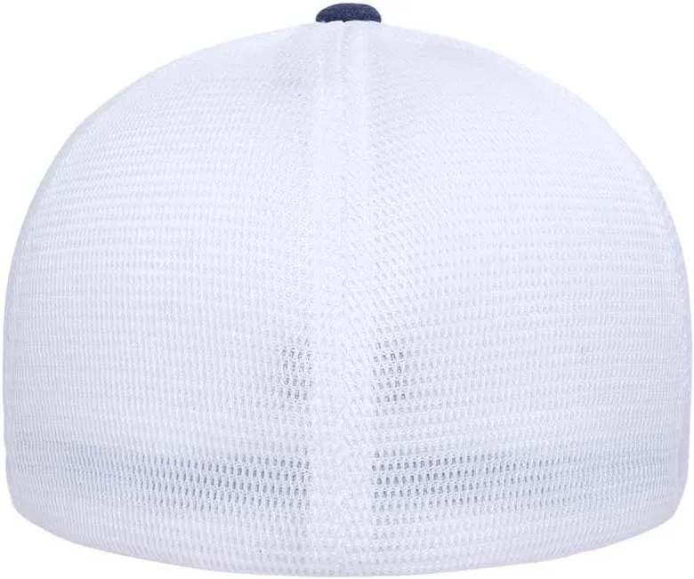 Flexfit 5511UP Melange Unipanel Mesh Trucker Cap Bundle with THP Cap Catcher