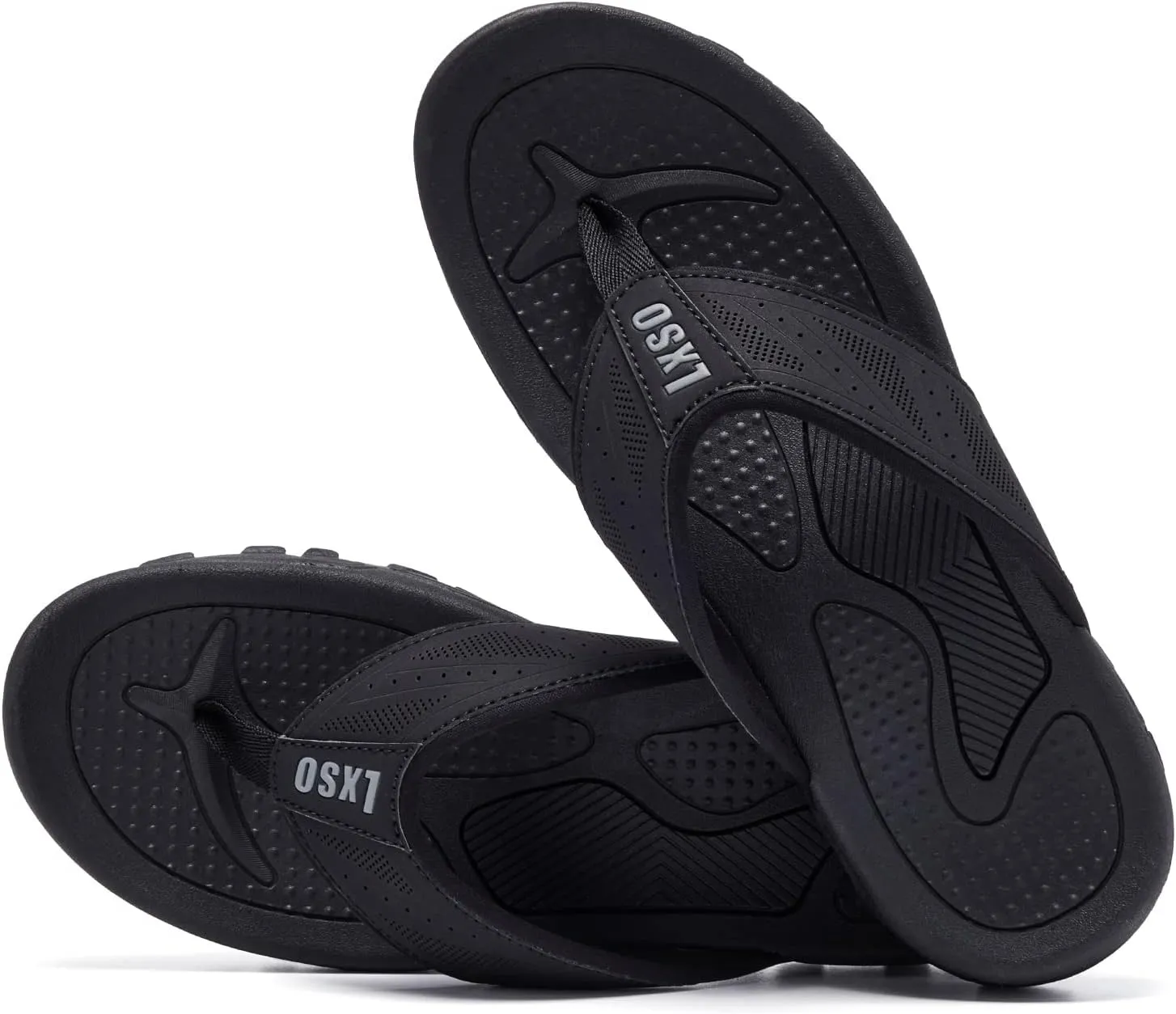 Flip Flops for Men Beach Thong Sandals with Arch Support Water Resistant Slippers Shower Shoes