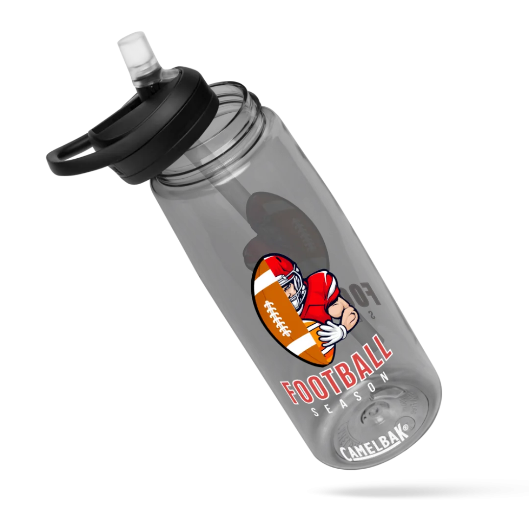Football Season Sports Water Bottle