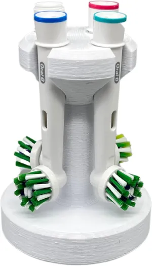 for Oral-B Countertop Electric Toothbrush Replacement Brush Head Holder Organizer Stand