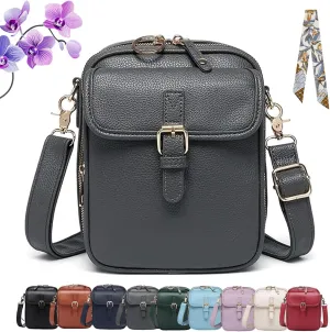 Forcipower 07 Crossbody Bag, Forcipower 07 Purse, Large Capacity Anti-Theft Vintage Bag with 10 Card Slots