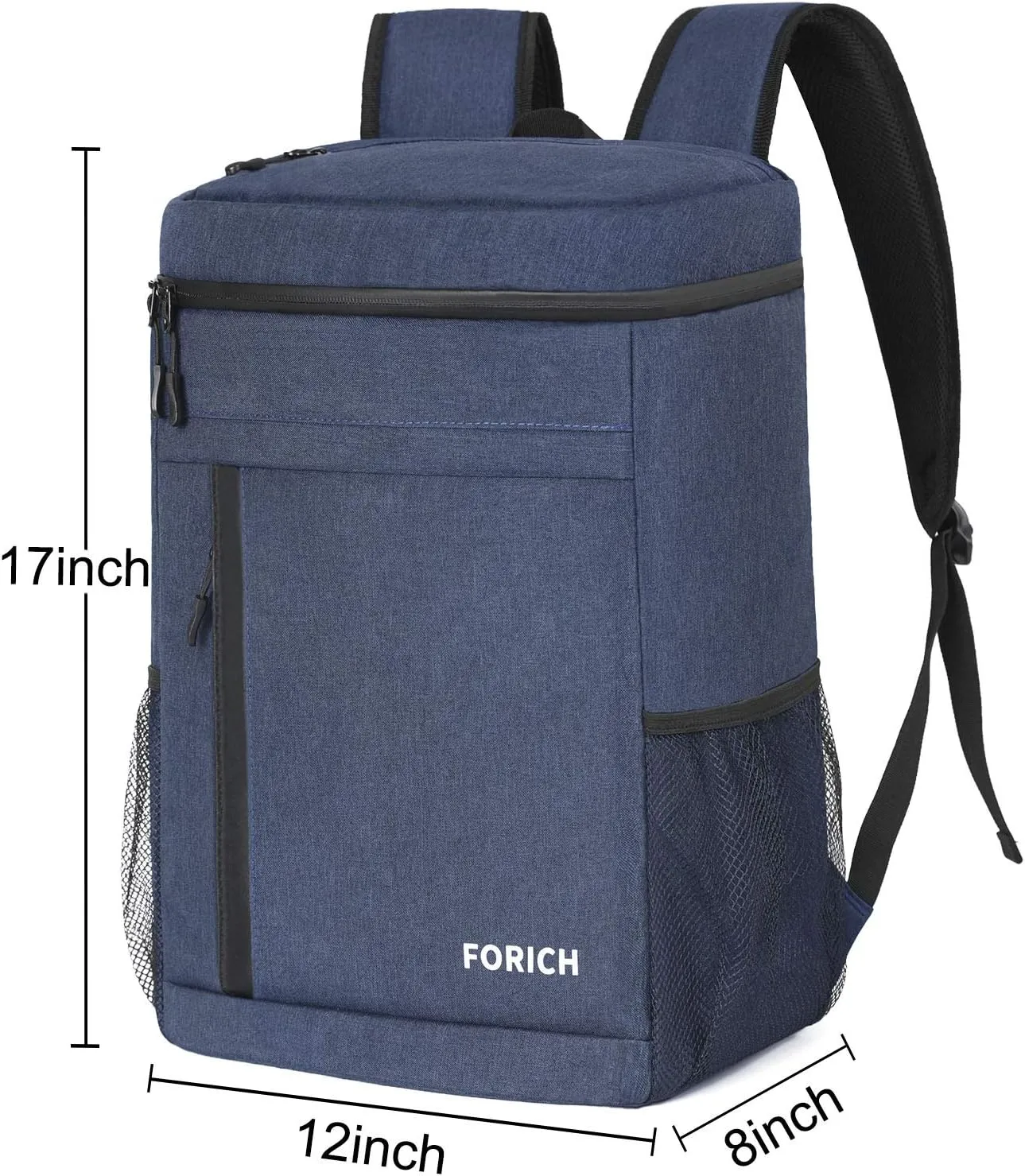 FORICH Soft Cooler Backpack Insulated Waterproof Backpack Cooler Bag Leak Proof Portable Small Cooler Backpacks to Work Lunch Travel Beach Camping Hiking Picnic Fishing Beer for Men Women