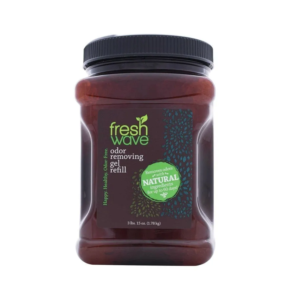Fresh Wave Continuous Release Odor Removing Gel, 63 oz. Jar (3 lbs. 15 oz.) Pack of 2
