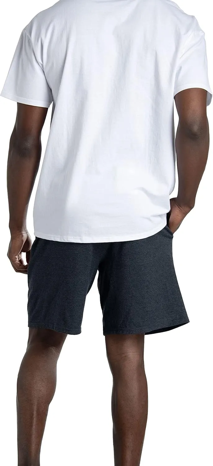 Fruit of the Loom Men's Eversoft Cotton Shorts with Pockets (S-4XL)