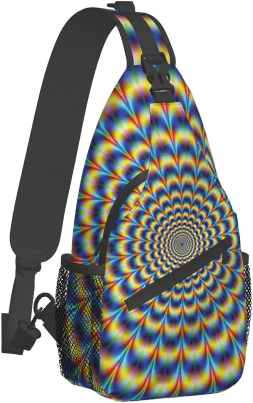 Fruits Watermelon Crossbody Sling Backpack Sling Bag Travel Hiking Chest Bag Daypack For Women Men