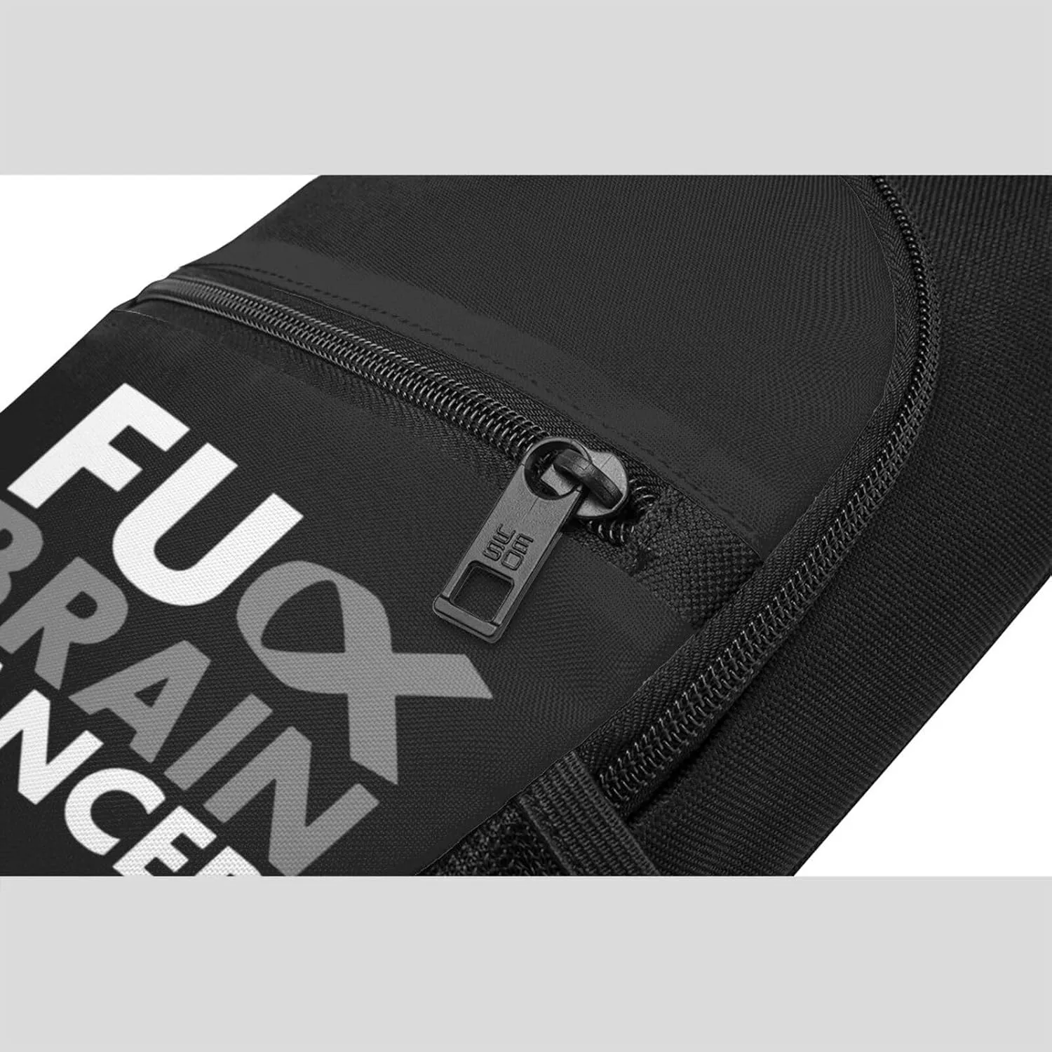 Fuck Brain Cancer Sling Bag Crossbody Backpack Shoulder Casual Daypack Bags for Men Women