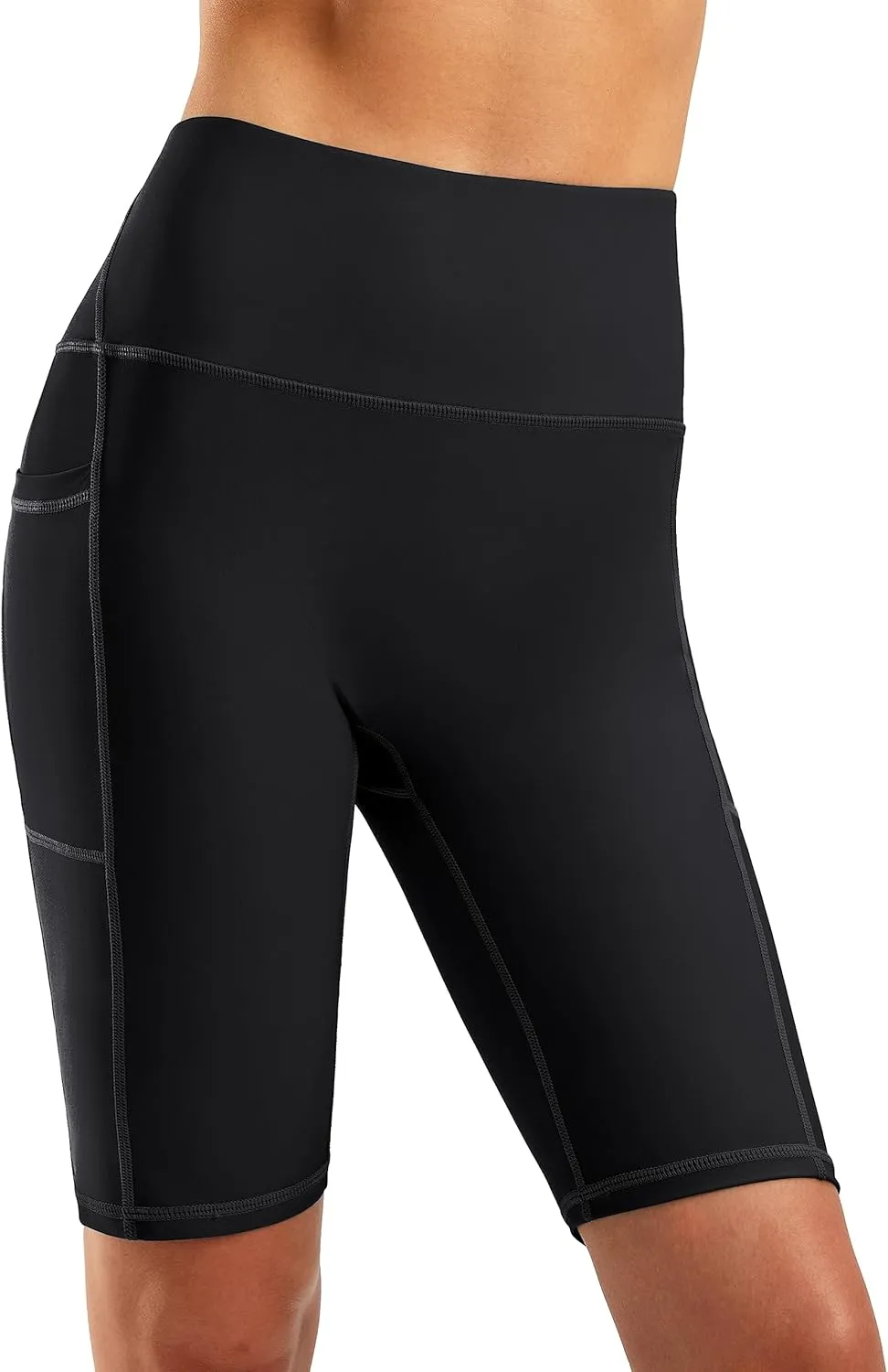 G Gradual Women's 9" High Waisted Swim Board Shorts Tummy Control Swimsuit Bottoms for Women with Liner Pockets