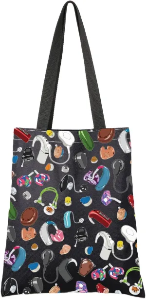 G2TUP Future Audiologist Gift Hearing Technology Tote Bag Audiologist Handbag Audiology Stu-dent Graduation Gift