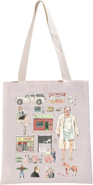 G2TUP TV Show Inspired Gift TV Show Fan Tote Bag Crime TV Series lover Handbag Psychological Drama Lover Gifts Fans Gift