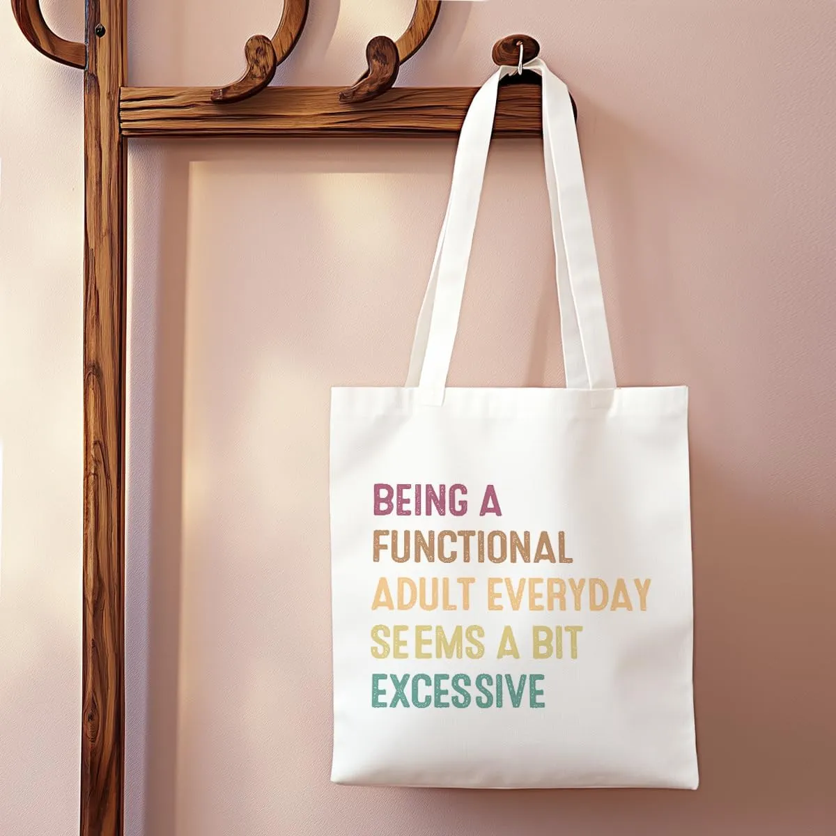 Gag Gifts Sarcastic Tote Bag, Funny Gifts Reusable Grocery Bags, Novelty Gifts Humor Beach Bag Weekender Bag