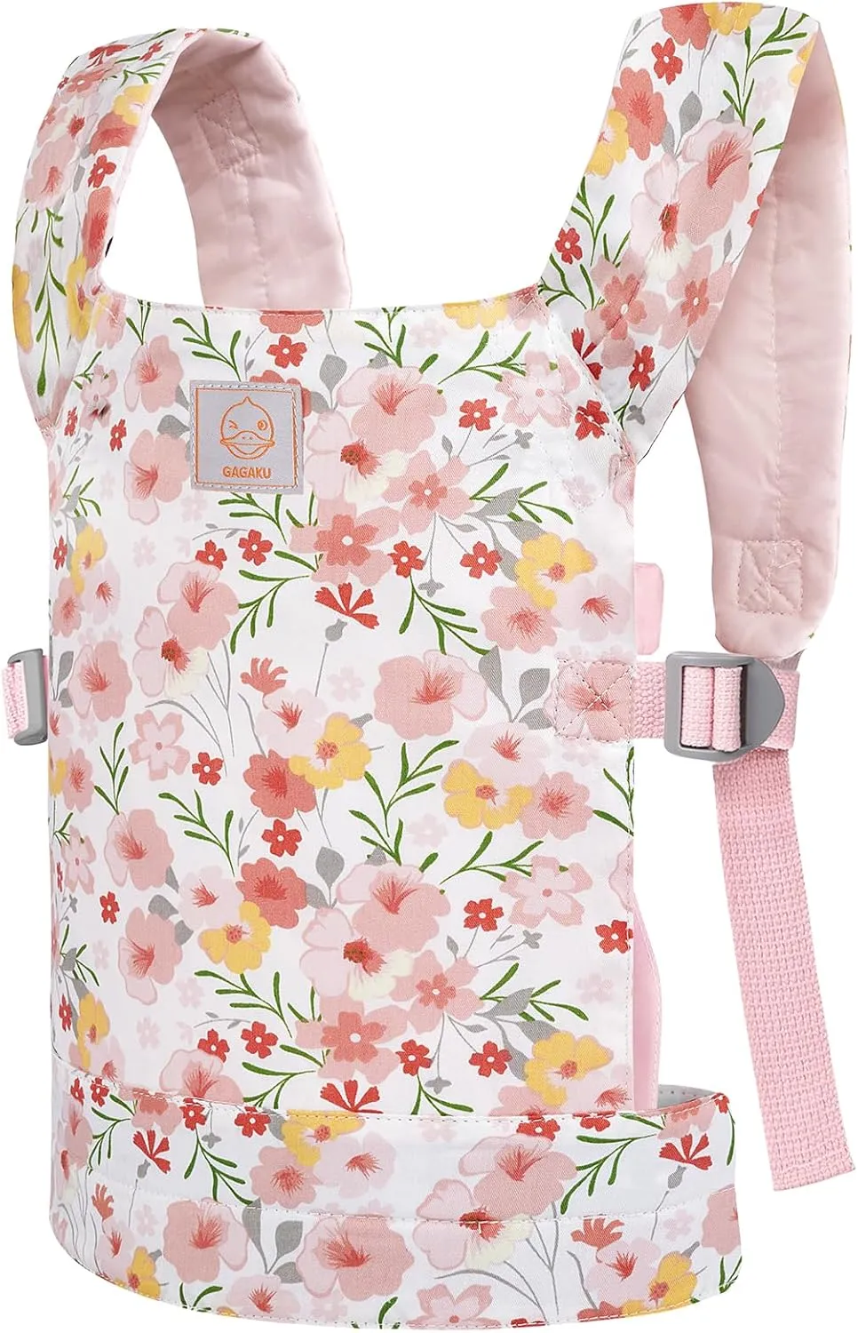 GAGAKU Reborn Baby Doll Carrier for Kids & Stuffed Animals - Pink Rose of Sharon