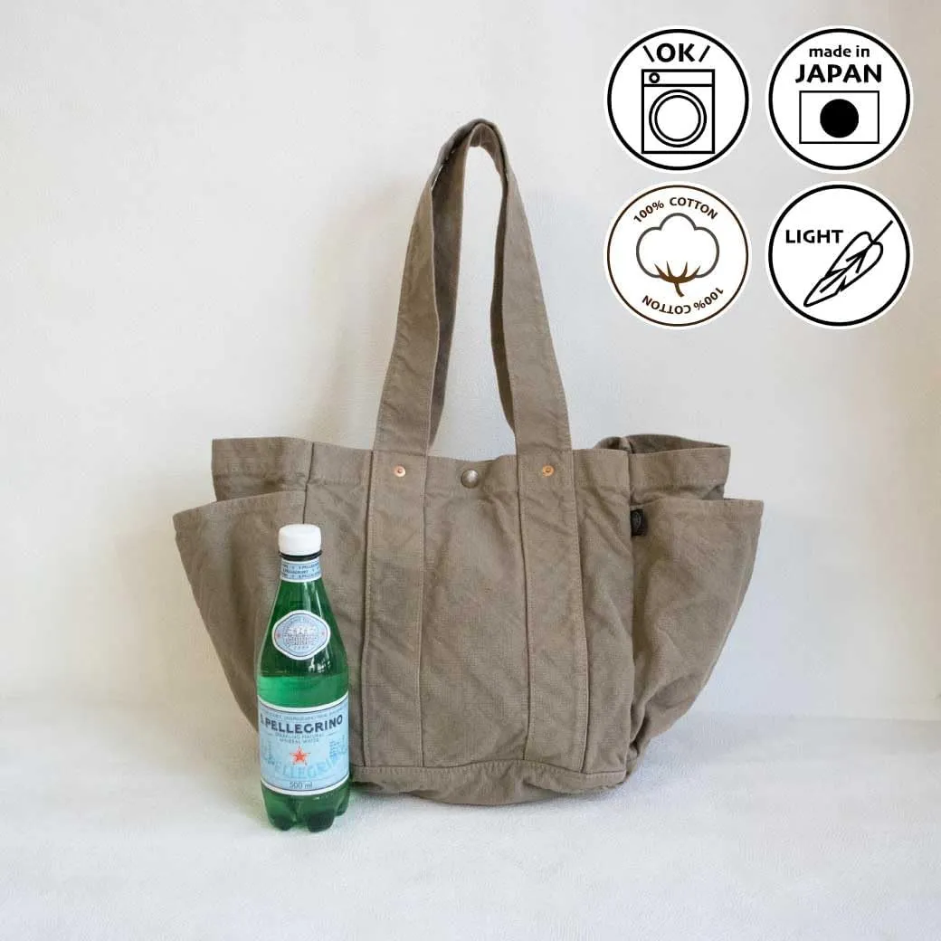 Garden Bag Tote Bag Cotton100% japan Washable Sholder hand bag Shopping Bag (VC-11)