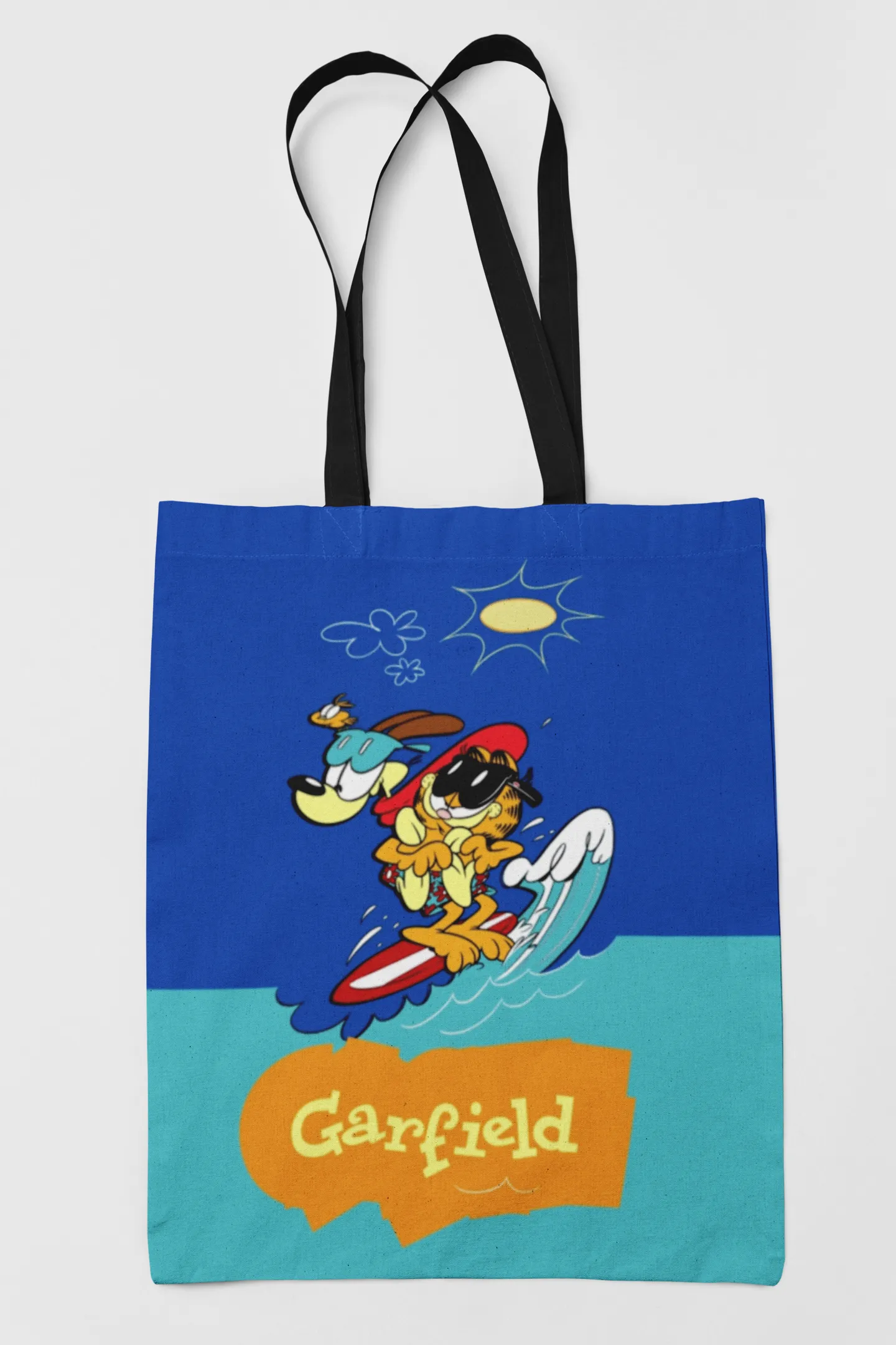Garfield The Surfer Tote Bag