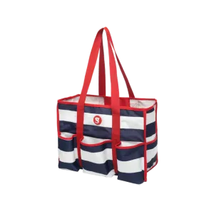 Geckobrands Gecko 8 Pocket Tote - Red/White/Blue