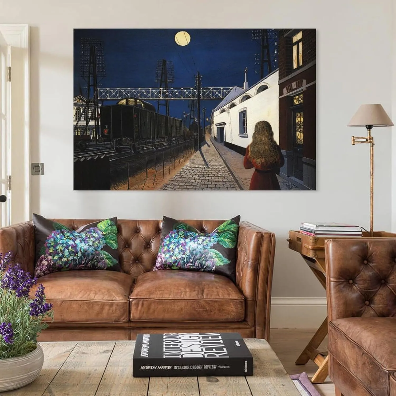 generic Loneliness,Paul Delvaux Gifts Canvas Painting Poster Wall Art Decorative Picture Prints Modern Decor Framed-unframed 12x18inch(30x45cm)