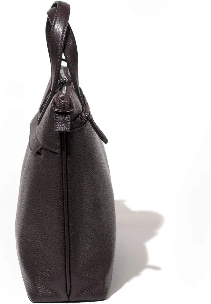 Genuine Leather Business Bag B4 Just Ina, Made In Japan, No.630503