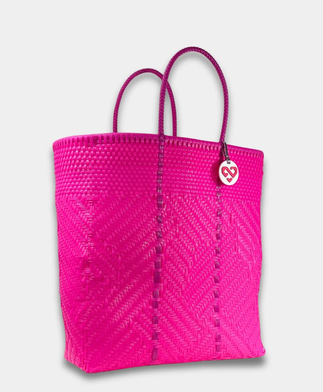 Glimmer Magenta Tote Bag Extra Large