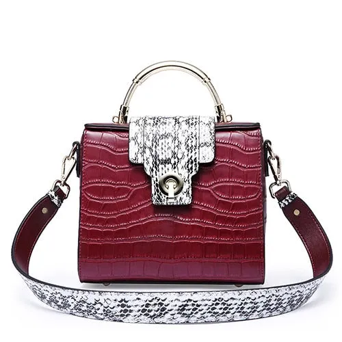 Go Meetting Crocodile Women Shoulder Bag