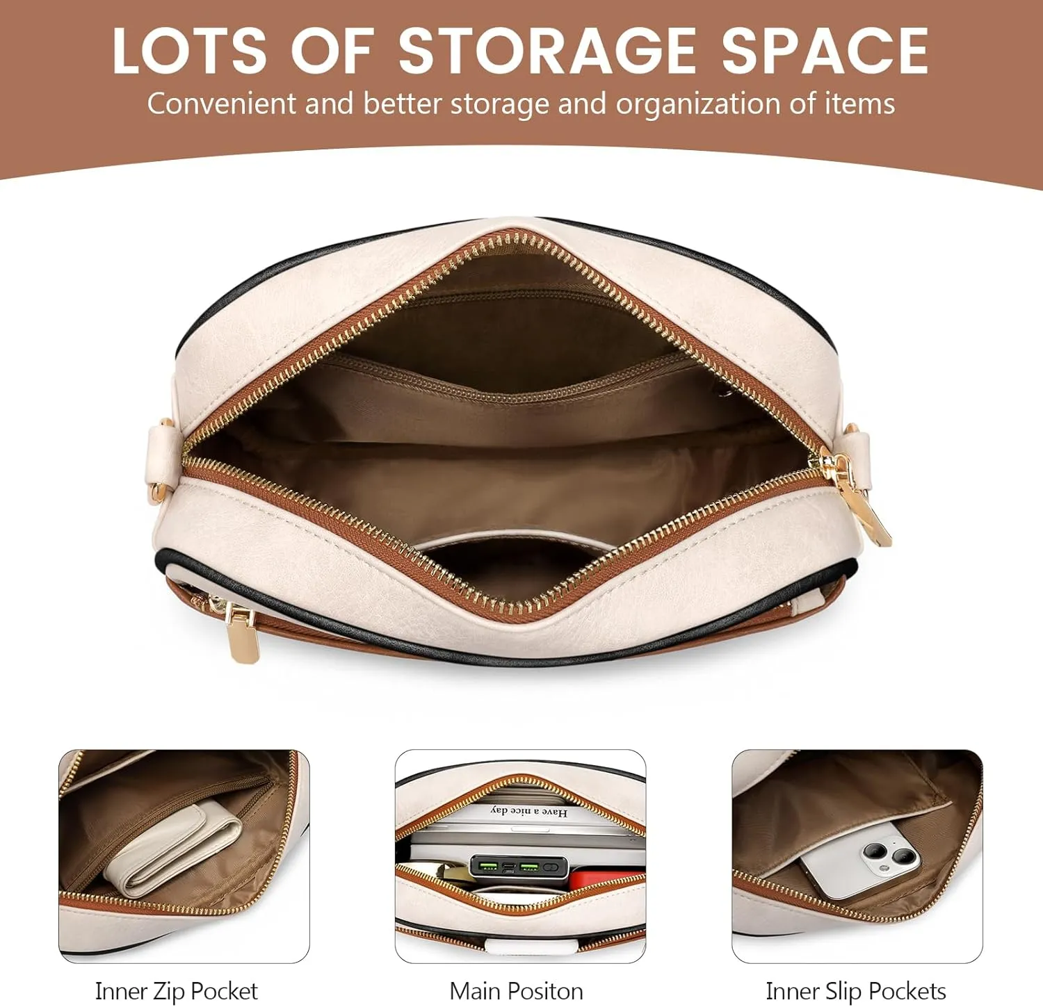 GOLF QUALTY Women's Fanny Pack, Crossbody Bags for Women, Fashion Sling Purse Shoulder Bag Fanny Pack Belt Bag Causal Chest Bum Bag Cross Body Purse for Sports Workout Traveling Running Casual