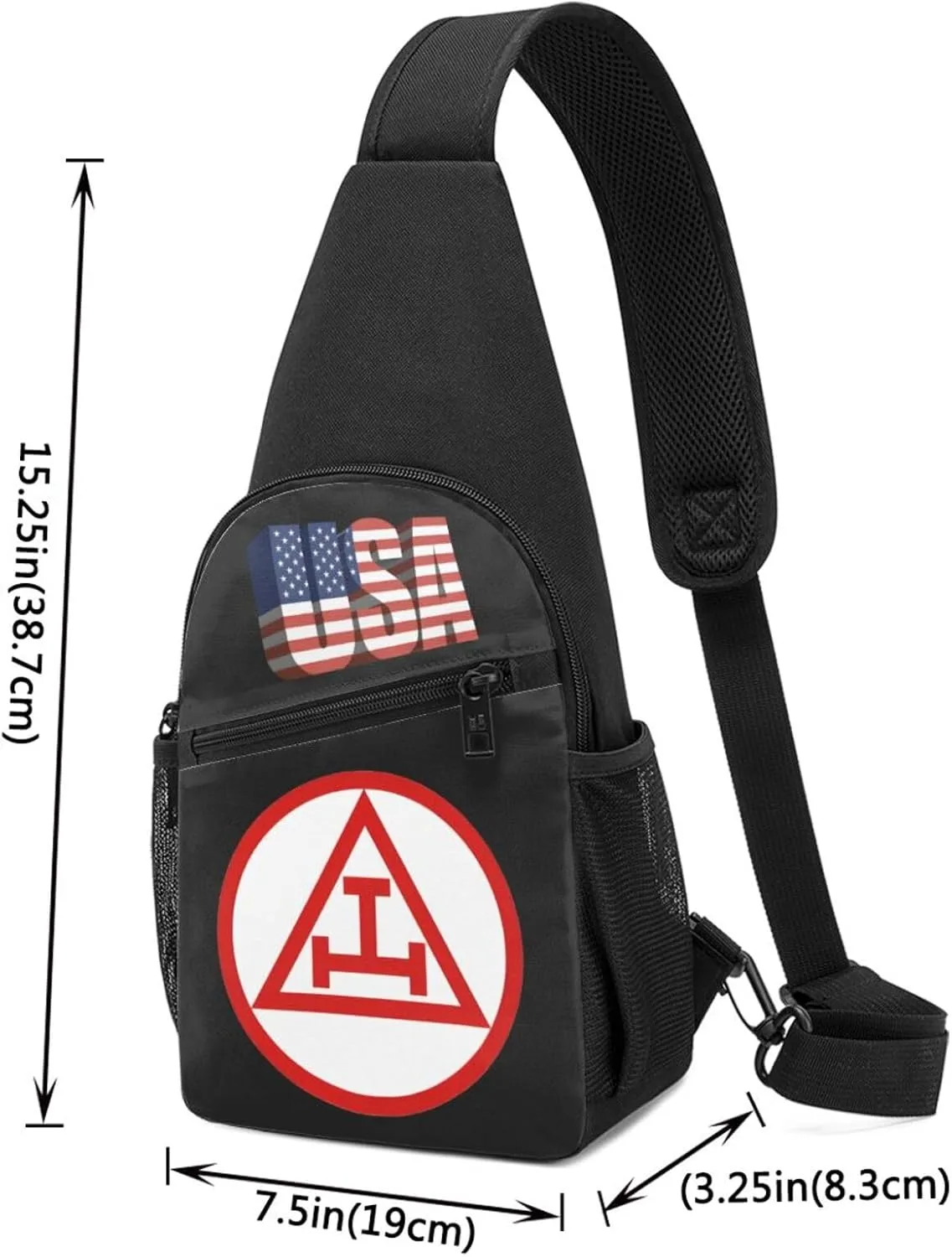Grand Royal Arch，Fashion One-Shoulder Bag，Anti-Theft Crossbody Shoulder Chest Bag
