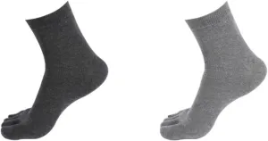 Grounding Socks with Silver Fiber - Anti Odor & Moisture Wicking, Static Dissipative Earthing Socks for Indoor/Outdoor Use, Works with Grounding Shoes/Mats/Sheets (4 Pairs)
