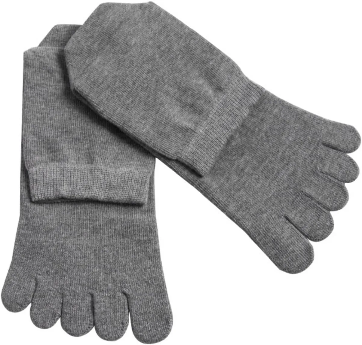 Grounding Socks with Silver Fiber - Anti Odor & Moisture Wicking, Static Dissipative Earthing Socks for Indoor/Outdoor Use, Works with Grounding Shoes/Mats/Sheets (4 Pairs)