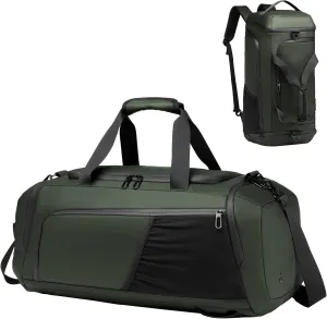 Gym Duffle Bag Waterproof Sports Duffel Bags Travel Weekender Bag for Men Women Overnight Bag with Shoes Compartment