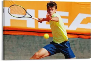 HAIYMal Luca Nardi Tennis Star Handsome Poster Wall Art Gifts Bedroom Prints Home Decor Hanging Picture Canvas Paintings 24x36inch(60x90cm)