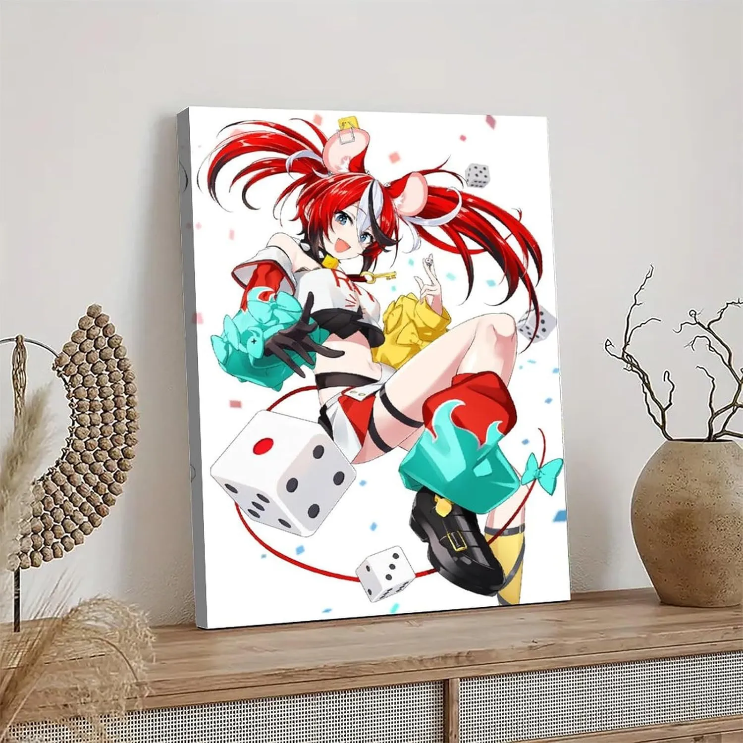 Hakos Baelz 1 Poster Cover Posters for Bedroom Wall Art Canvas 20x30inch(50x75cm) Frame-hakos Baelz 1