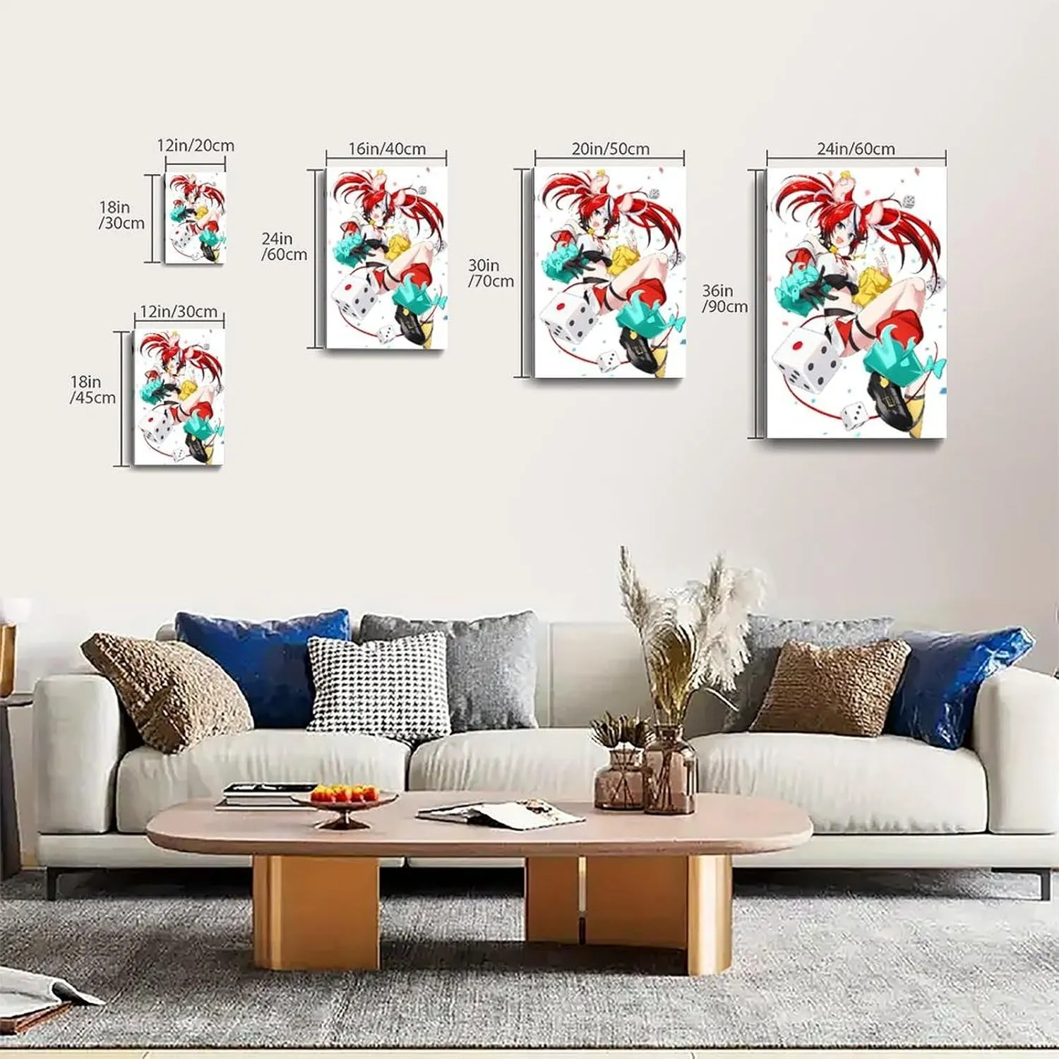 Hakos Baelz 1 Poster Cover Posters for Bedroom Wall Art Canvas 20x30inch(50x75cm) Frame-hakos Baelz 1