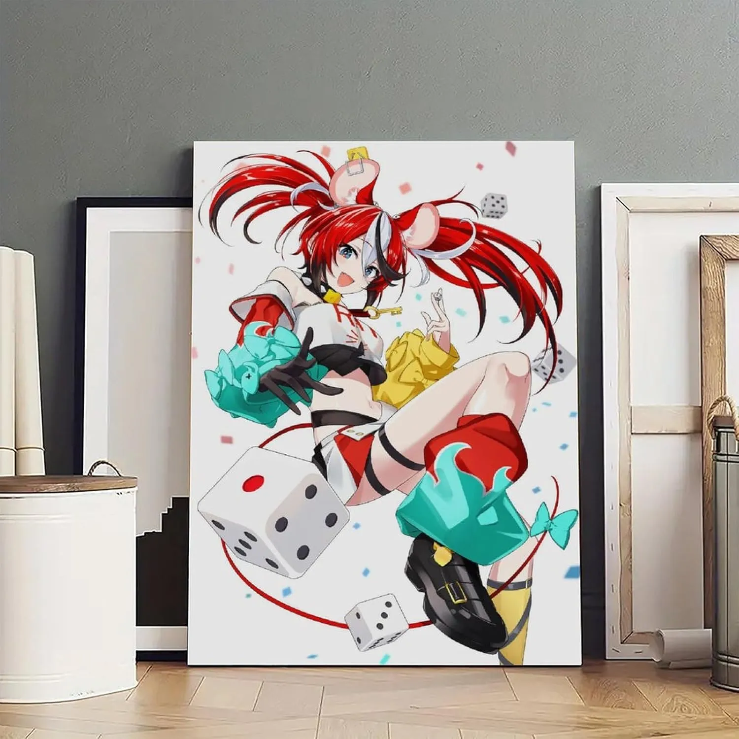 Hakos Baelz 1 Poster Cover Posters for Bedroom Wall Art Canvas 20x30inch(50x75cm) Frame-hakos Baelz 1