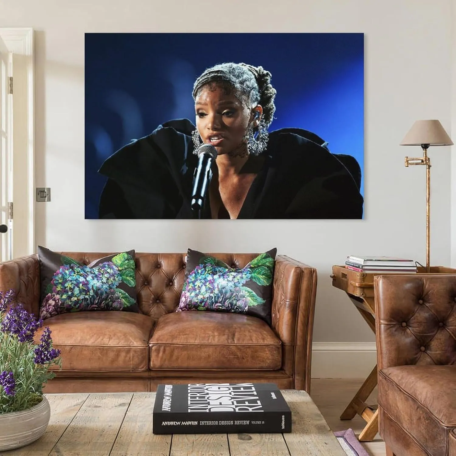 Halle Bailey Poster (16) Picture Print Wall Art Poster Painting Canvas Posters Artworks Gift Idea Room Aesthetic 20x30inch(50x75cm)