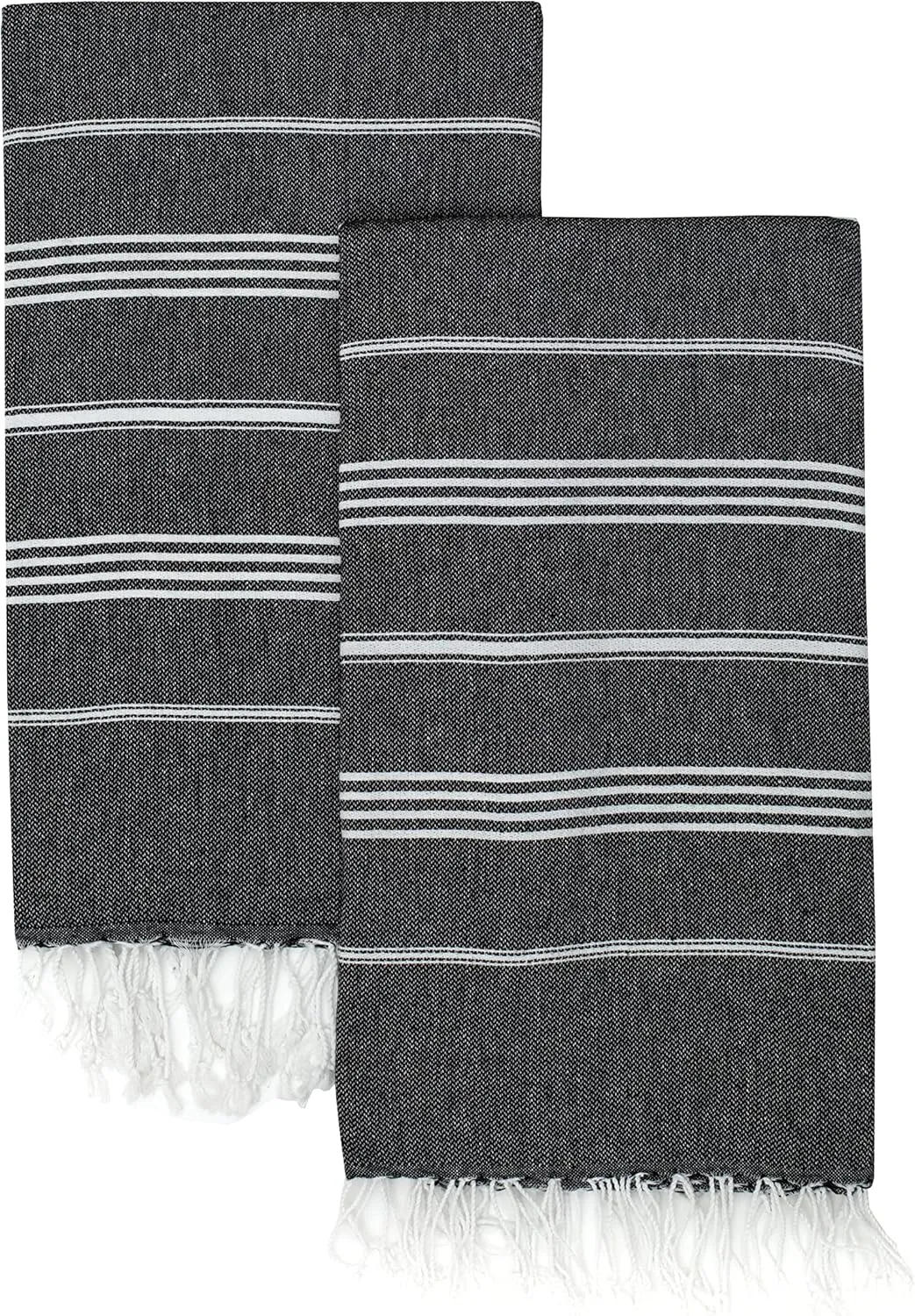 HAVLULAND Turkish Beach Towels – Oversized, Quick-Dry & Sand-Free | Lightweight, Absorbent Bath Towels for Beach, Pool, Travel, Vacation, Adults Gifts Cruise Essentials| 40” x 72” Bulk Set