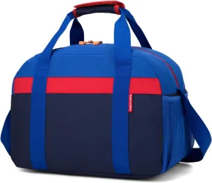 HawLander Small Duffle Bag for Kids Boys or Girls, Gym Bag for Sports (Dark Blue)
