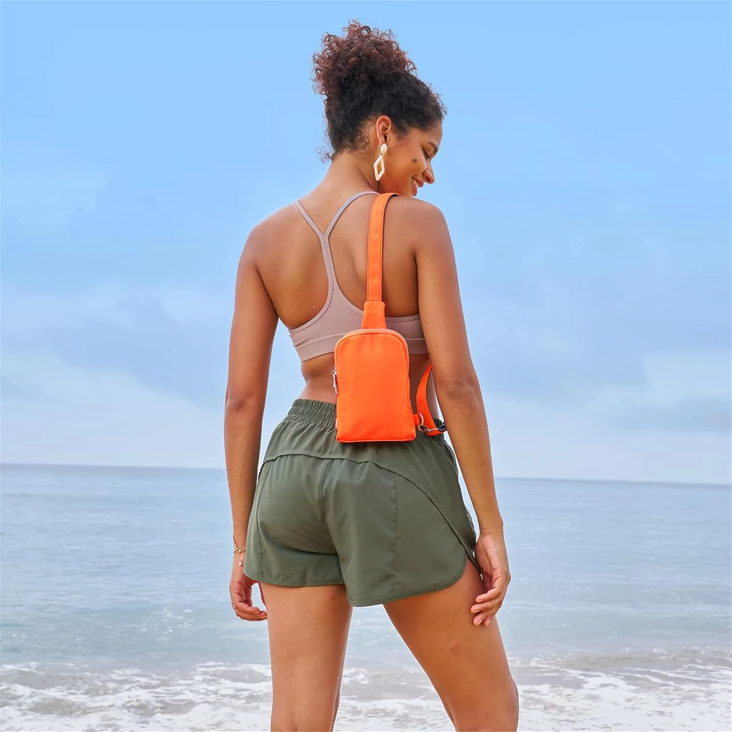 Haytijoe Small Crossbody Sling Bag for Women Travel Purses Anti Theft Cross Body Bag for Woman Fanny Packs
