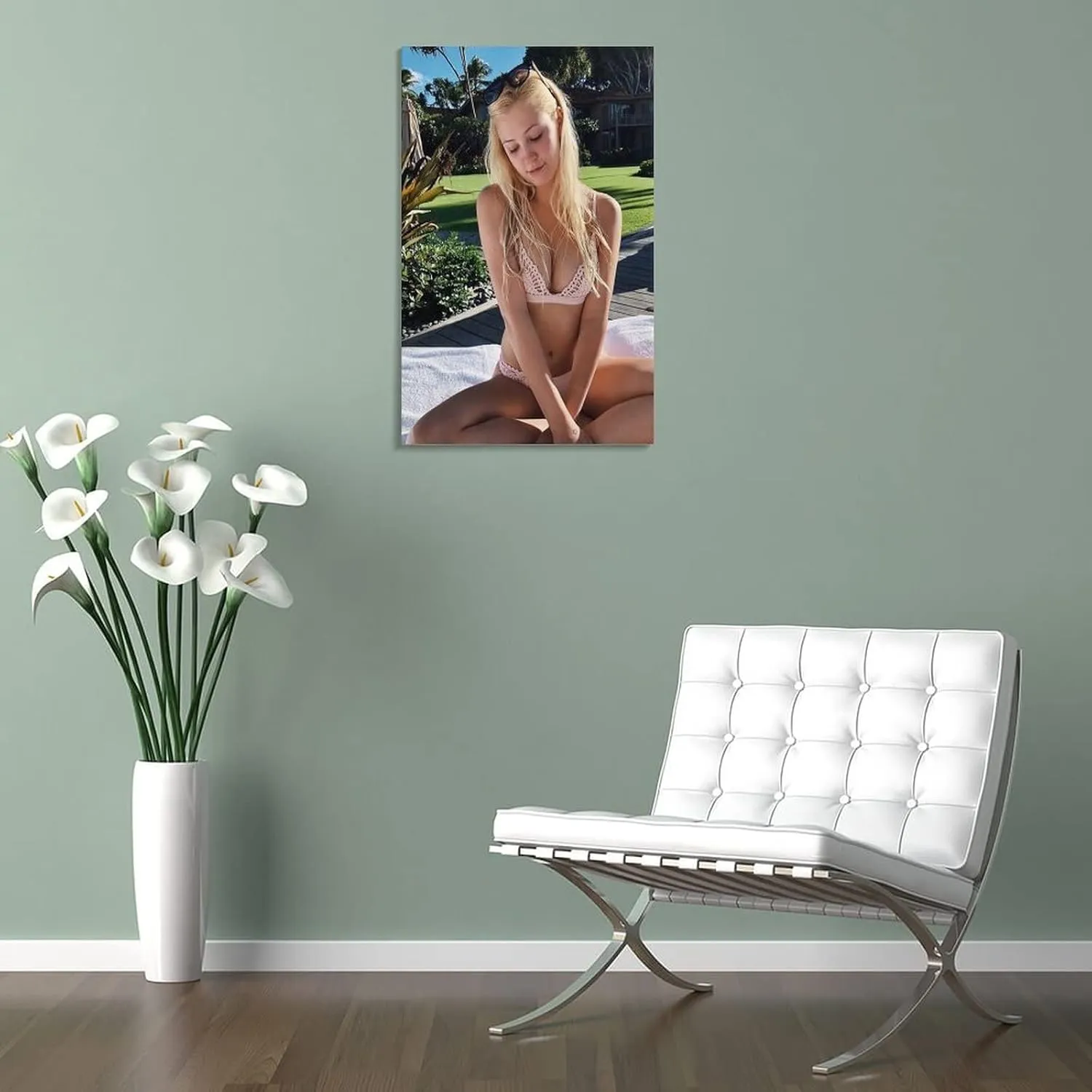 Heather Locklear Beautiful Art Poster of Famous Actor Canvas Art Poster Picture Modern Office Family Bedroom Decorative Posters Gift Wall Decor Painting Posters 16x24inch(40x60cm)