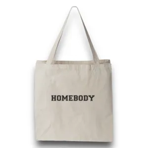 Homebody Canvas Tote Bag